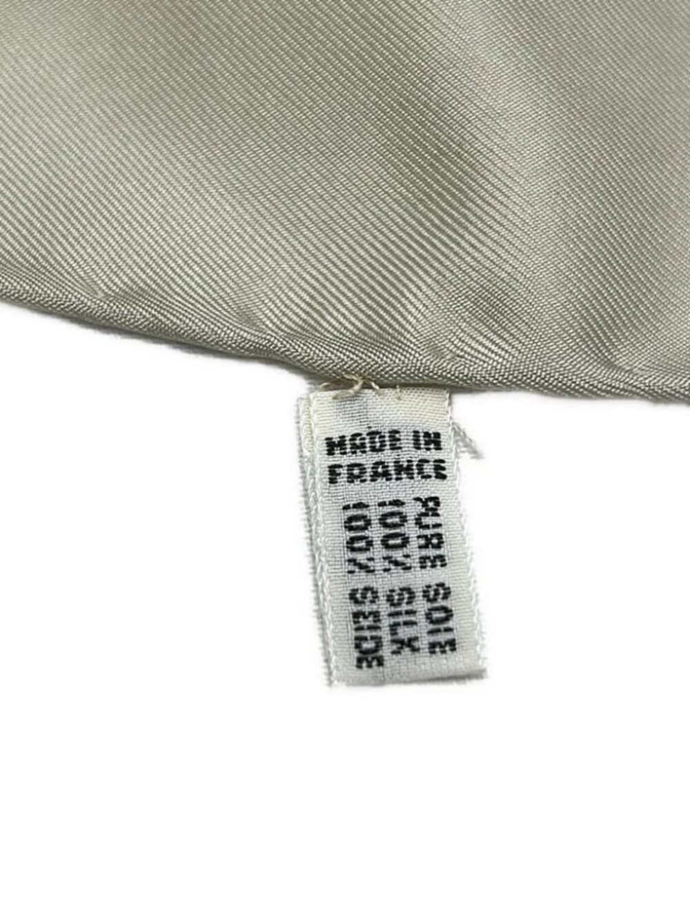 CELINE - Beige Gold Multi Scarf - Picture 3 of 6